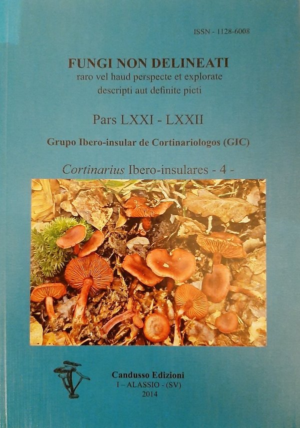 Fungi non delineati LXXI-LXXII - GIC - Cortinarius Ibero-insulares (4)