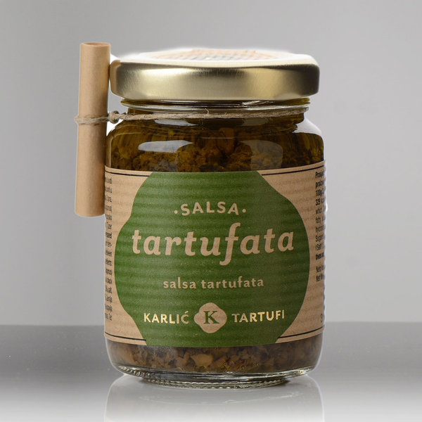 Trüffel-Salsa - Schwarze-Trüffel-Pesto mit Pilzen